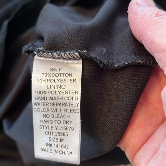 Ya Los Angeles Medium Lined Boho Dress in EUC! Lining is longer than dress. - Picture 6 of 6